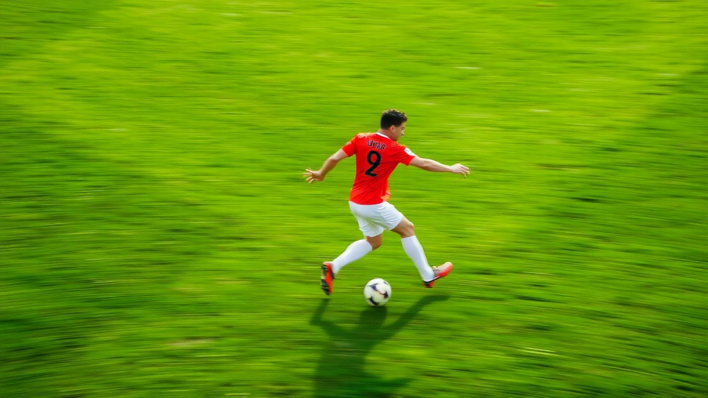 수비 전환 시 선수가 제 위치를 찾지 못해 상대방에게 넓은 공간을 허용하고 있는 위험한 장면